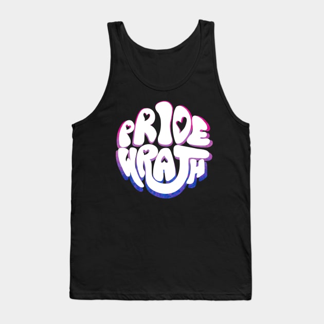 Pride and Wrath (Bi Pride) Tank Top by Labrattish